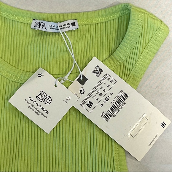 Zara Ribbed Halter Top - Picture 6 of 7